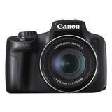  Canon Powershot Serie Sx Sx50 Hs Compacta Cor Preto