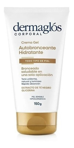 Dermaglós Corporal Autobronceante Crema Gel Hidratante 150g