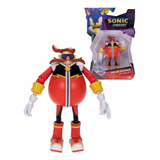 Sonic Prime Figura Mr Dr Eggman New Yoke City De 5 Pulgadas