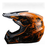 Casco Moto Minimalista En Abs, Ideal Para Off-road