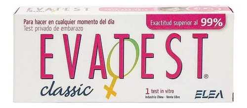 Evatest Classic Test De Embarazo 