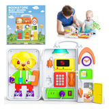 Busy Board - Juguetes Montessori Para Ninos Pequenos De 1-3,