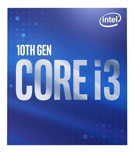Processador Intel Core I3 10100f Bx8070110100f