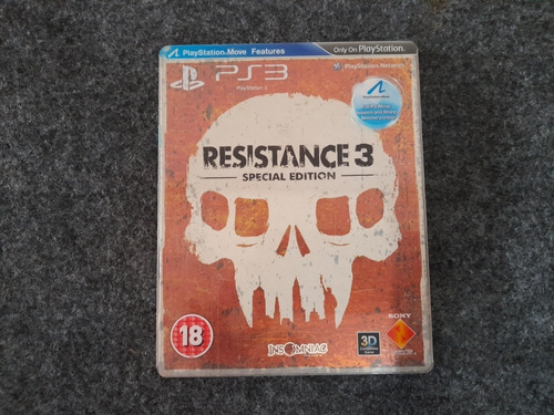 Resistance 3 Special Edition Ps3 Mídia Física 