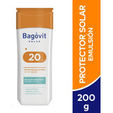 Bagóvit Protector Solar Family Care Fps20 Emulsión X 200 Gr