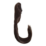 1 Rabo De Cavalo Liso P/ Penteados Cabelo Sintético Cor 8#