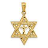 Estrella De David Religiosa Religiosa Con Textura Mesiánica