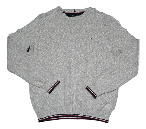 Sueter Tommy Hilfiger Grande L Gris 