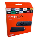 Amazon Fire Tv Stick 3ª Geração Tv Box Full Hd Dolby Atmos Cor Preto 110v/220v