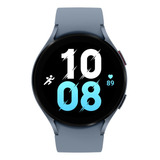 Reloj Inteligente Samsung Galaxy Watch5 Bluetooth 44mm Color De La Caja Blanco Color De La Malla Blue Color Del Bisel Sapphire