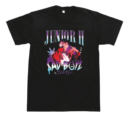 Playera De Junior H Sad Boys Colores, Deportiva, Pro Dry