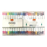 Kit Estojo 24 Caneta Lettering Dual Brushpen Evoke Brw