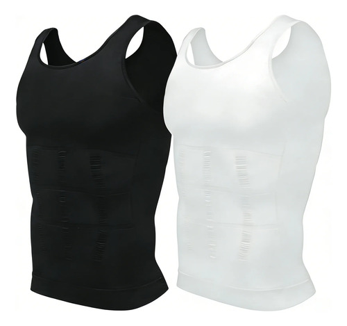 2pzs Fajas Hombre Compresión Playera Reductora Modeladora | MercadoLibre