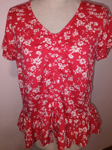 Remera Con Frunces Juana Bonita Talle 2