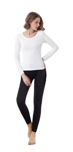 Combo Térmico Legging Y Camisa Fleece Invierno