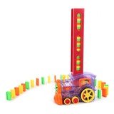 Building Blocks Vehicle Toy Domino Electric Children Early