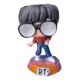 Maceta Artesanal Tipo Funko Pop Bts Ynamite - J- Hope Red