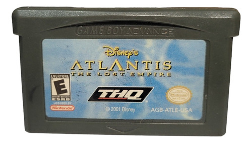 Jogo Atlantis The Lost Empire - Game Boy Advance 2001