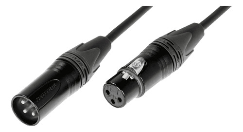 Cable Armado Xlr Conexiones Neutrik Nc3mxx-bag Nc3fxx-bag Y Cable Flexible Prosound Pmc1050