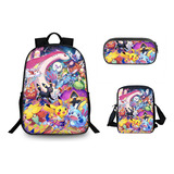 Mochila Pokémon Pocket Monster, Bolsa Mágica Para Bebés Poké