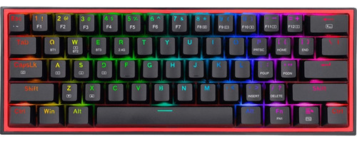 Teclado Bluetooth Redragon Fizz Pro K616-rgb Qwerty Luz Rgb