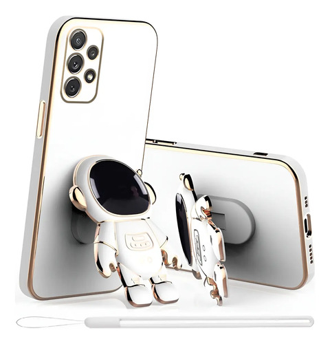 Funda Para Samsung Carcasa Celular Soporte De Astronauta | Meses sin interés