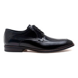 Sapato Democrata Social Clooney 495101 Couro Preto