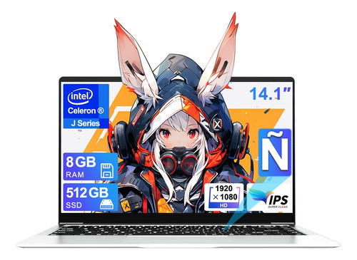 Laptop 14.1  Intel Celeron 4 Núcleo Ofertas  8ram 512gb Ssd