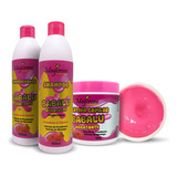 Kit Babalu Shamp, Condi E Gelatina Capilar Hidratante