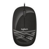 Mouse Logitech M105 Usb Óptico Pc Notebook Color Negro