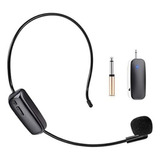 Microfono Megafono Inalambrico Amplificador De Voz Bluetooth Color Negro