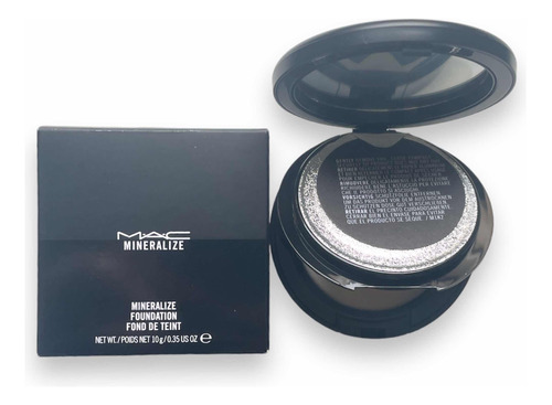 Base Mac Mineralize Foundation 10g Com Esponja Original Eua