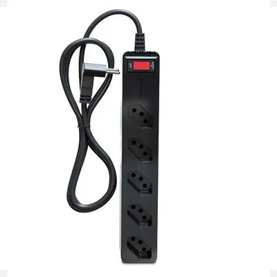 Iclamper Eletro 5 Filtro De Linha com Proteção Contra Surtos Dps Preto | Frete grátis