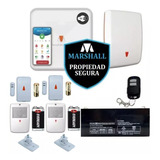 Kit Alarma Inalambrica Marshall Ip Wifi Sensores De Interior