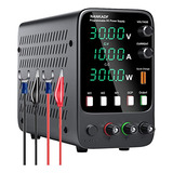 Fuente De Alimentación Variable 30v 10a Con Memoria Y