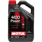 Motul 4100 Power 15w50 X 5lts Semisintetico 