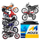 Bateria Moura Moto 12v5ah Titan Fan Twister Bros 125 150 160