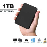 Hd Externo 1tb Usb 3.0 Slim Para Pc Notebook Ps4 Ps5 Xbox