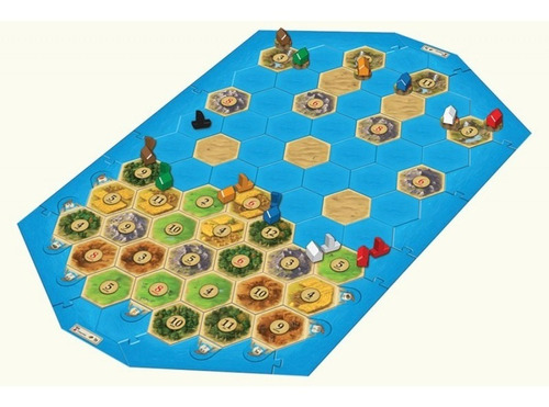 Catan Navegantes Ampliación 5-6 Jugadores Juego Estrategia