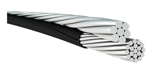 Cable Preensamblado Aluminio 2x16  Cimet Xlpe X 100 Metros