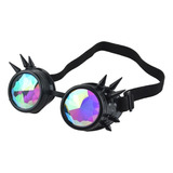 Steampunk Goggles Gafas De Sol Hombre Mujer Gafas Caleidosco