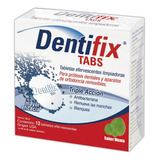 Dentifix Tabs Tabletas Limpiadoras Para Prótesis Dental