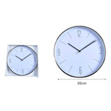 Reloj De Pared Elegante Análogo 30cm