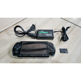 Psp Slim 3001 Funcionando! Sem Bateria E Sem A Tampa Da Bateria. + Cartão De 4gb