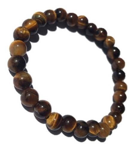 Pulsera Piedra De Ojo De Tigre Piedra Natural Amuleto