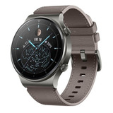 Huawei Watch Gt 2 Pro Classic 1.39  Caixa 46.7mm De  Titânio  Nebula Gray, Pulseira  Gray Brown De  Couro Vid-b19