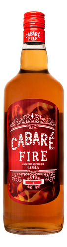 Coquetel Alcoólico Canela Cabaré Fire Garrafa 1l