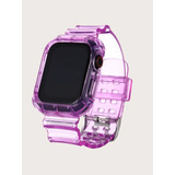 Correa Para Reloj Inteligente Smartwatch Morada 42-44-45''