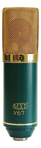 Micrófono Mxl V67g Condensador Cardioide Color Verde/dorado