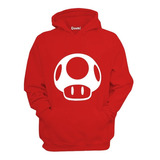 Sudadera Toad Hongo Mario Bros (unisex Todas Las Tallas) #8